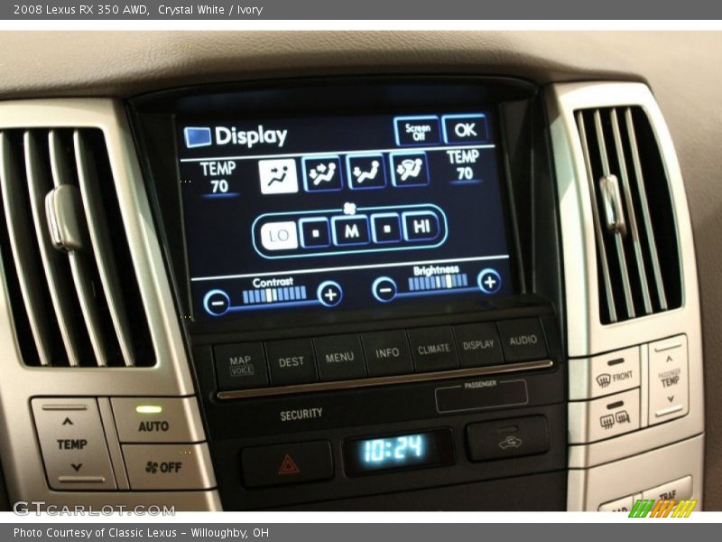 Crystal White / Ivory 2008 Lexus RX 350 AWD
