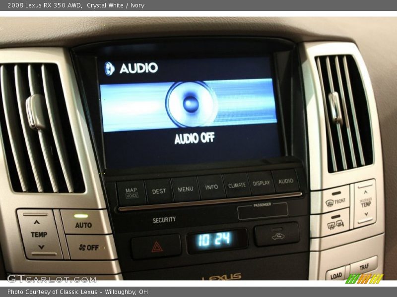 Crystal White / Ivory 2008 Lexus RX 350 AWD