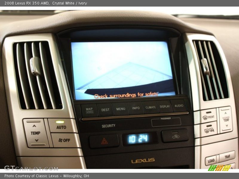 Crystal White / Ivory 2008 Lexus RX 350 AWD