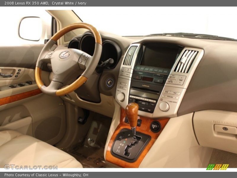 Crystal White / Ivory 2008 Lexus RX 350 AWD