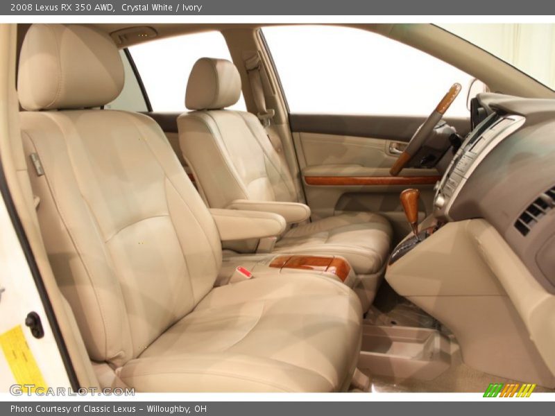 Crystal White / Ivory 2008 Lexus RX 350 AWD