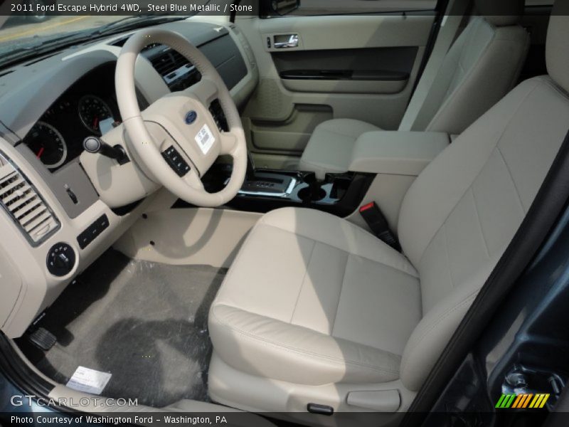  2011 Escape Hybrid 4WD Stone Interior