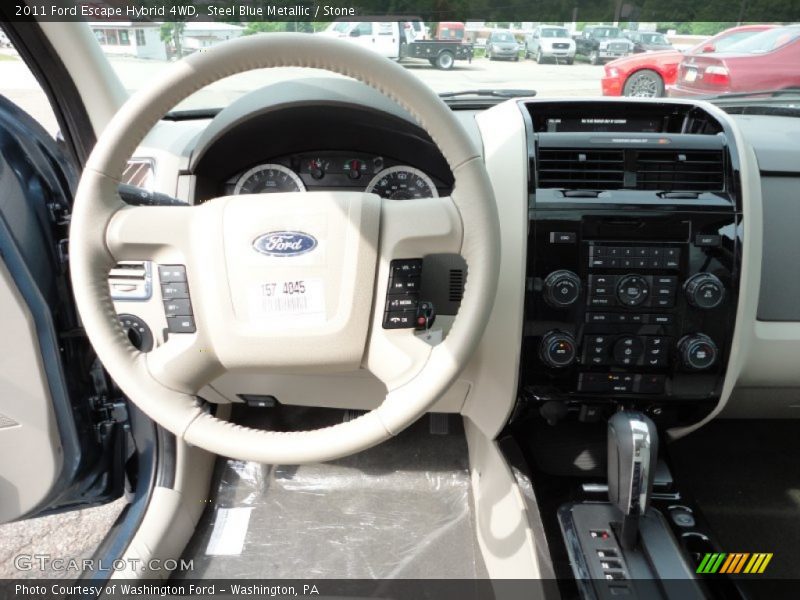 Dashboard of 2011 Escape Hybrid 4WD