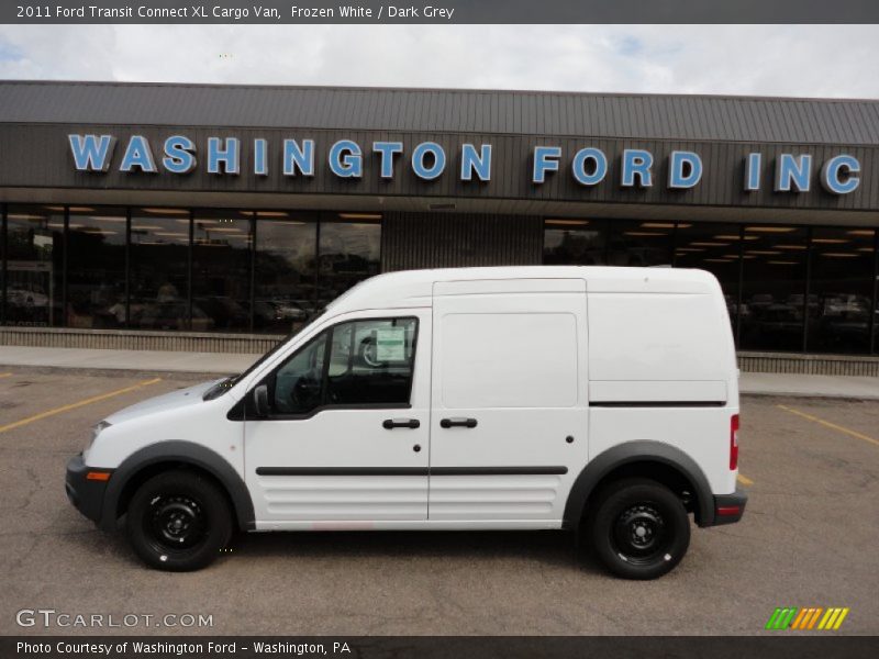 Frozen White / Dark Grey 2011 Ford Transit Connect XL Cargo Van