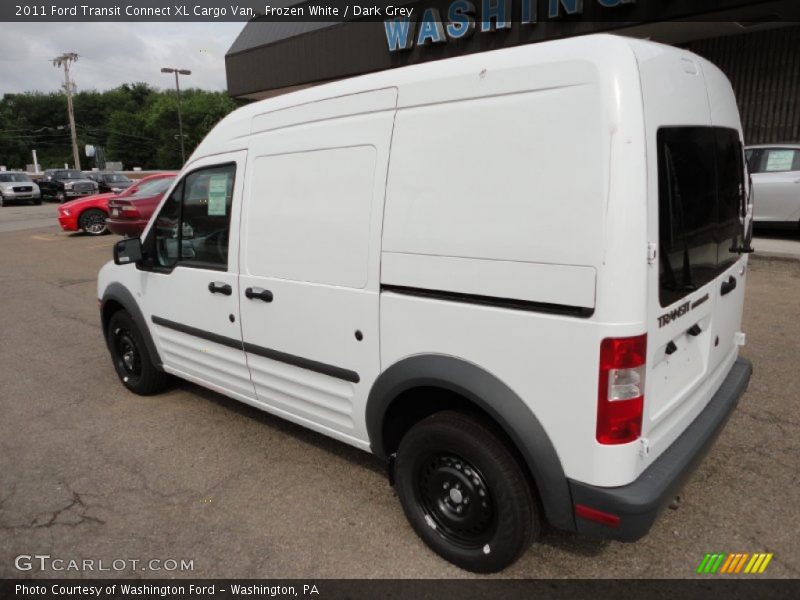 Frozen White / Dark Grey 2011 Ford Transit Connect XL Cargo Van