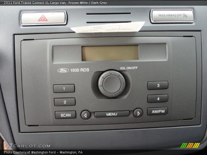 Controls of 2011 Transit Connect XL Cargo Van