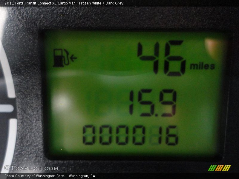 Frozen White / Dark Grey 2011 Ford Transit Connect XL Cargo Van