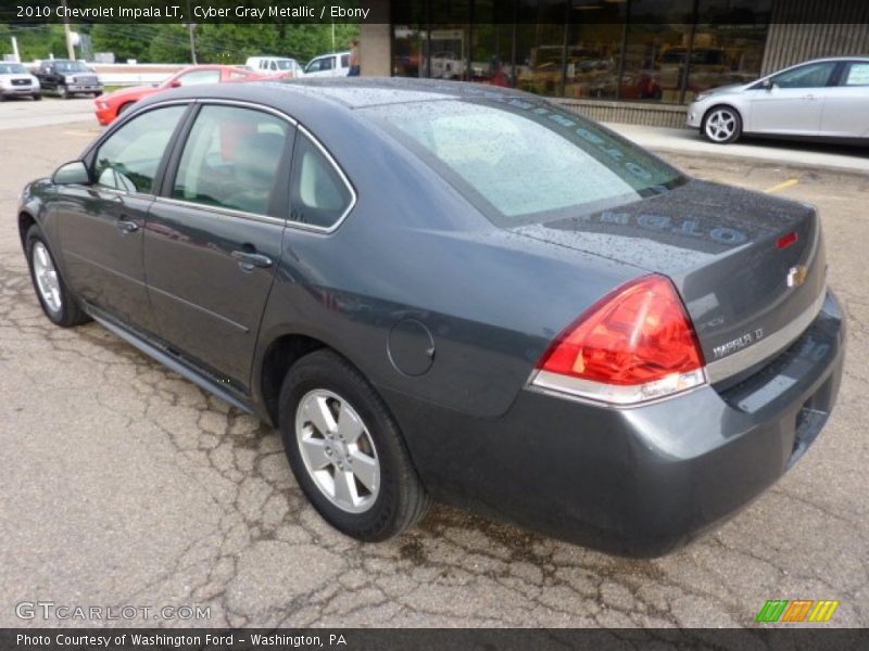 Cyber Gray Metallic / Ebony 2010 Chevrolet Impala LT