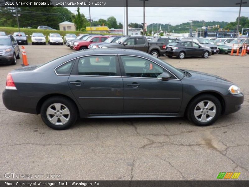 Cyber Gray Metallic / Ebony 2010 Chevrolet Impala LT