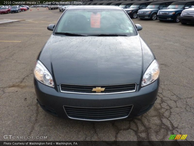 Cyber Gray Metallic / Ebony 2010 Chevrolet Impala LT