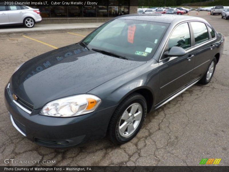 Cyber Gray Metallic / Ebony 2010 Chevrolet Impala LT