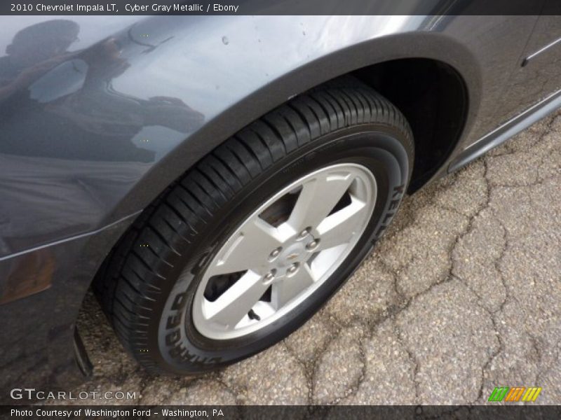 Cyber Gray Metallic / Ebony 2010 Chevrolet Impala LT