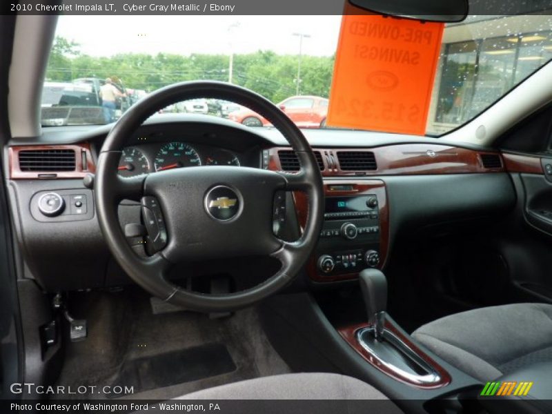 Cyber Gray Metallic / Ebony 2010 Chevrolet Impala LT