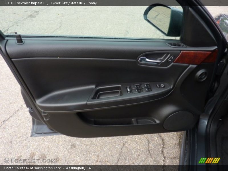 Cyber Gray Metallic / Ebony 2010 Chevrolet Impala LT
