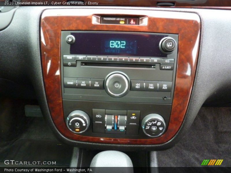 Cyber Gray Metallic / Ebony 2010 Chevrolet Impala LT