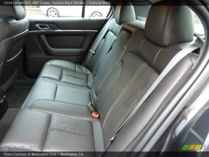 Tuxedo Black Metallic / Charcoal Black 2009 Lincoln MKS AWD Sedan