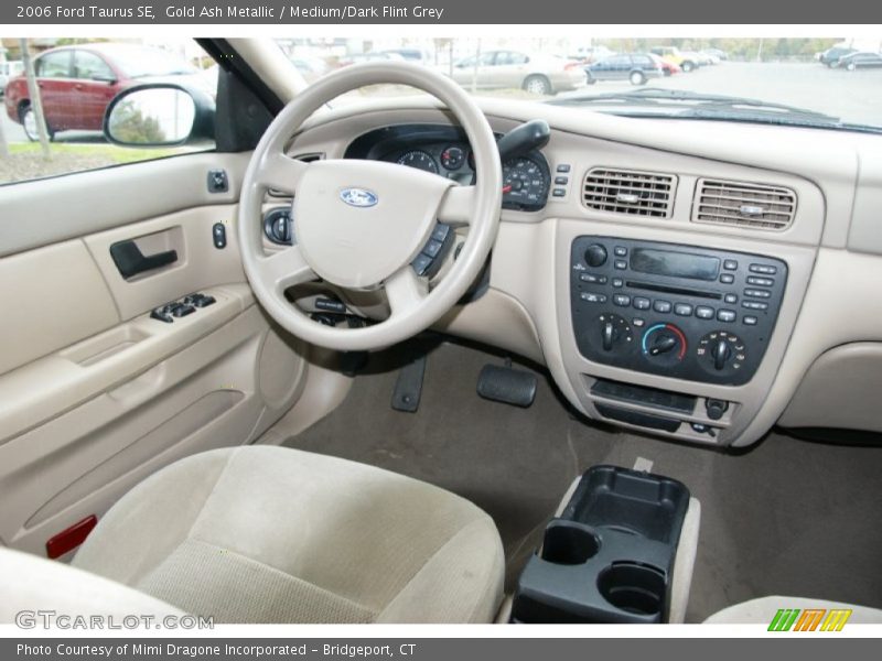 Gold Ash Metallic / Medium/Dark Flint Grey 2006 Ford Taurus SE
