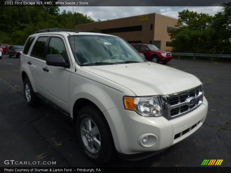 White Suede / Stone 2011 Ford Escape XLT 4WD