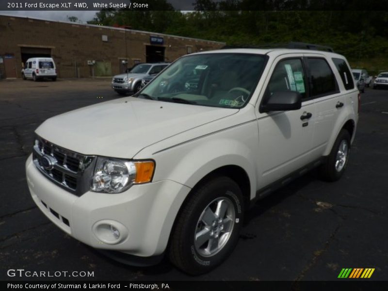 White Suede / Stone 2011 Ford Escape XLT 4WD