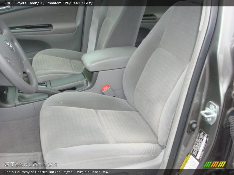 Phantom Gray Pearl / Gray 2005 Toyota Camry LE
