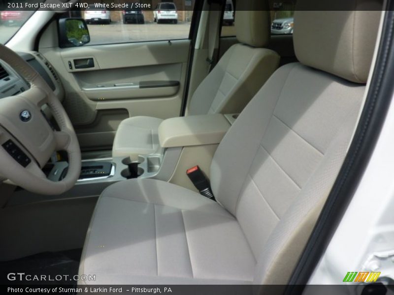 White Suede / Stone 2011 Ford Escape XLT 4WD