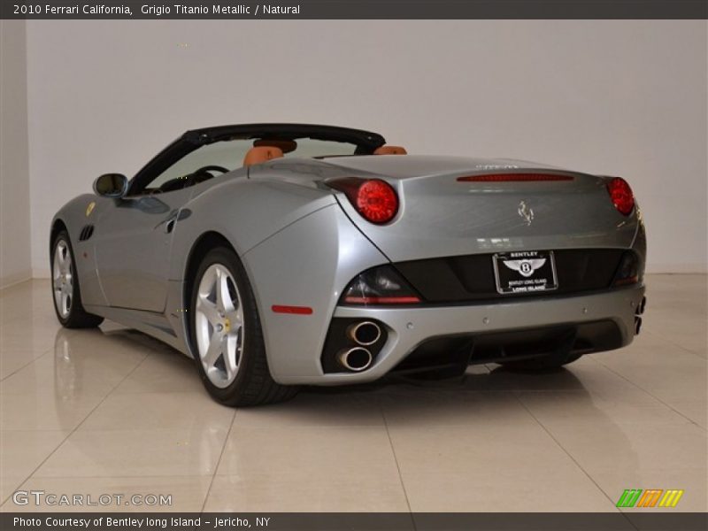 Grigio Titanio Metallic / Natural 2010 Ferrari California