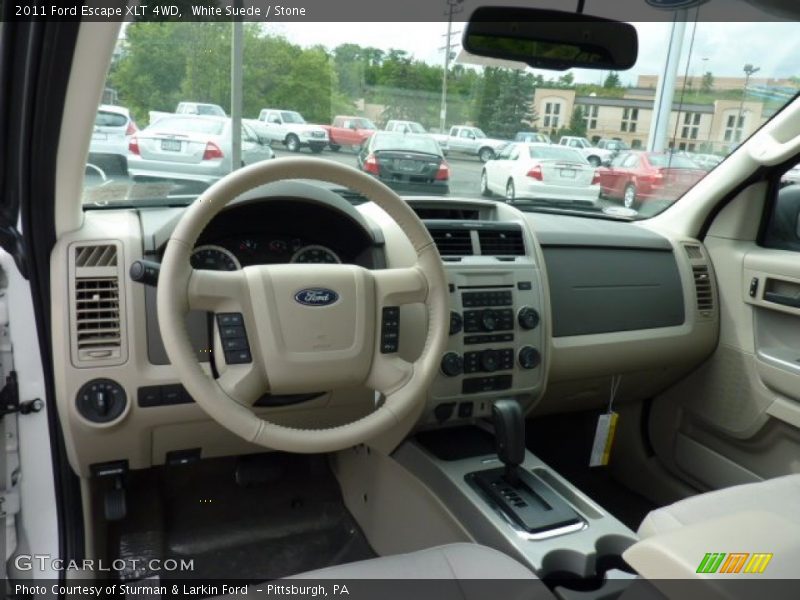 White Suede / Stone 2011 Ford Escape XLT 4WD