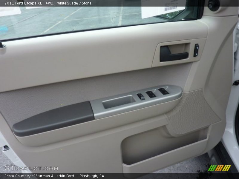 White Suede / Stone 2011 Ford Escape XLT 4WD