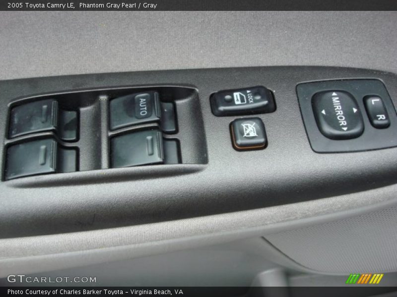 Phantom Gray Pearl / Gray 2005 Toyota Camry LE