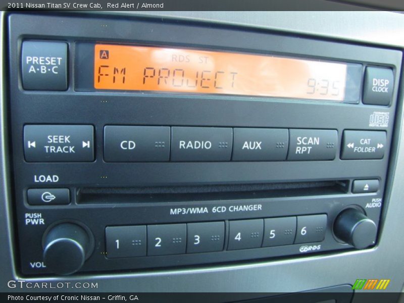 Red Alert / Almond 2011 Nissan Titan SV Crew Cab