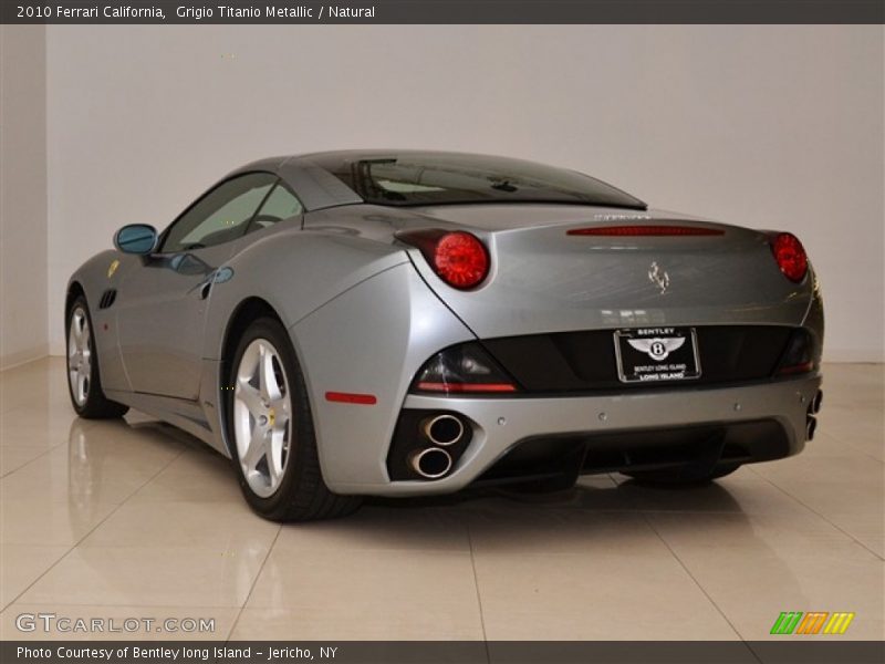  2010 California  Grigio Titanio Metallic