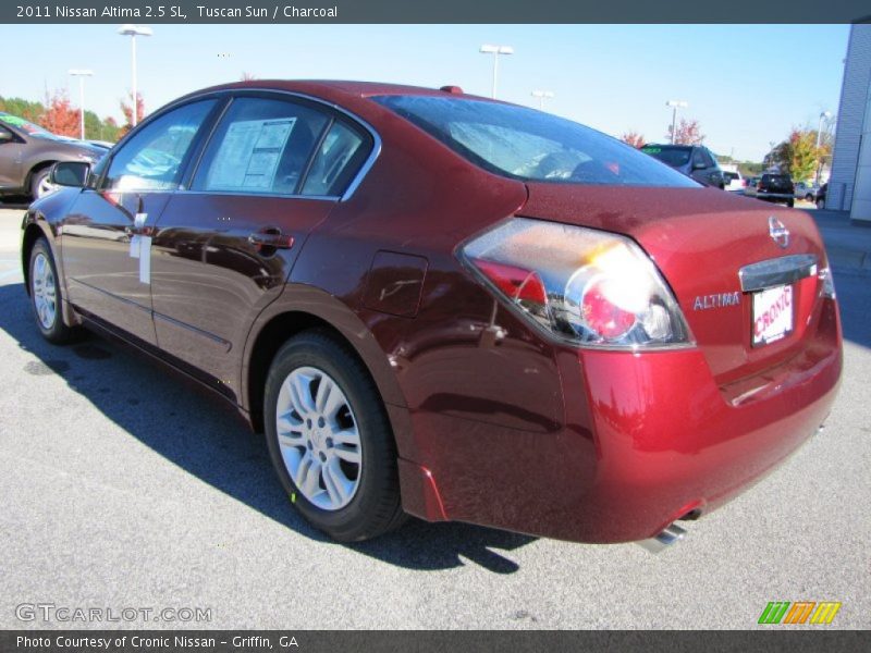 Tuscan Sun / Charcoal 2011 Nissan Altima 2.5 SL