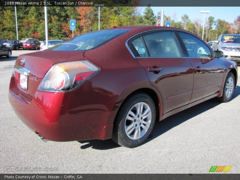 Tuscan Sun / Charcoal 2011 Nissan Altima 2.5 SL