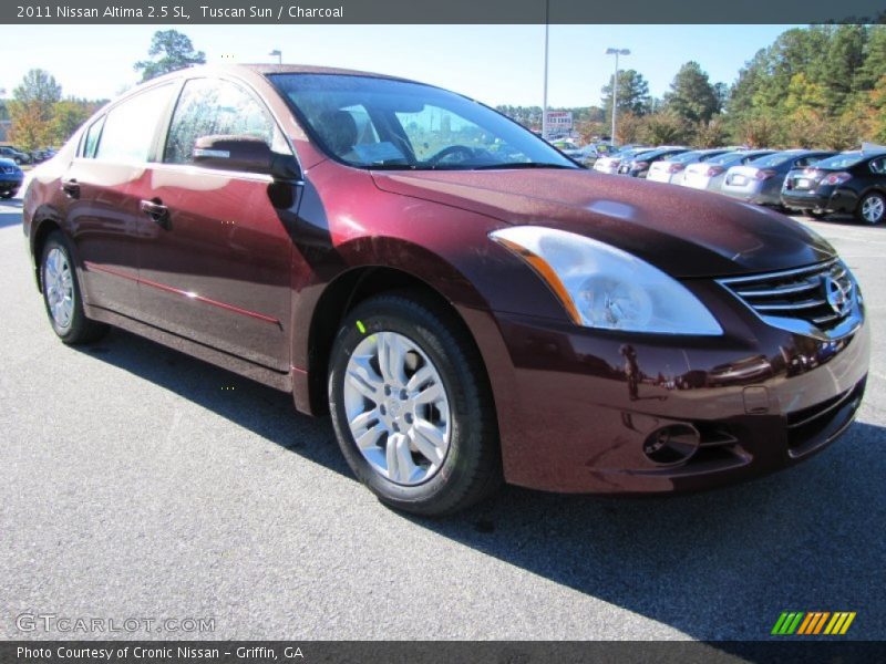 Tuscan Sun / Charcoal 2011 Nissan Altima 2.5 SL