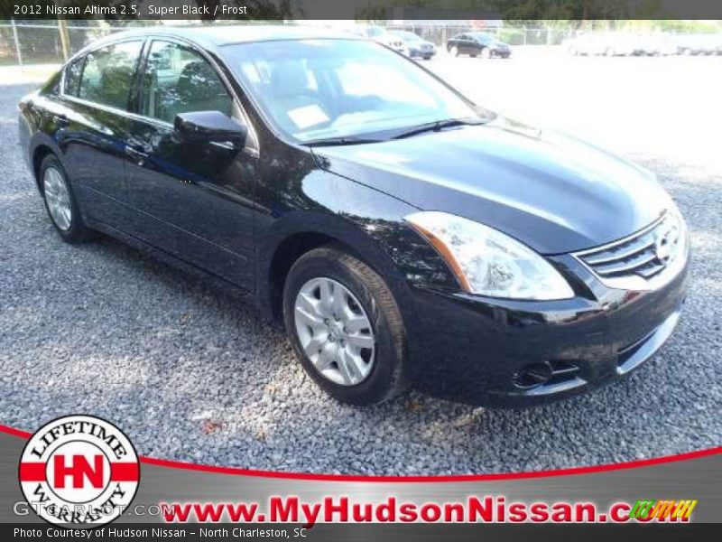 Super Black / Frost 2012 Nissan Altima 2.5