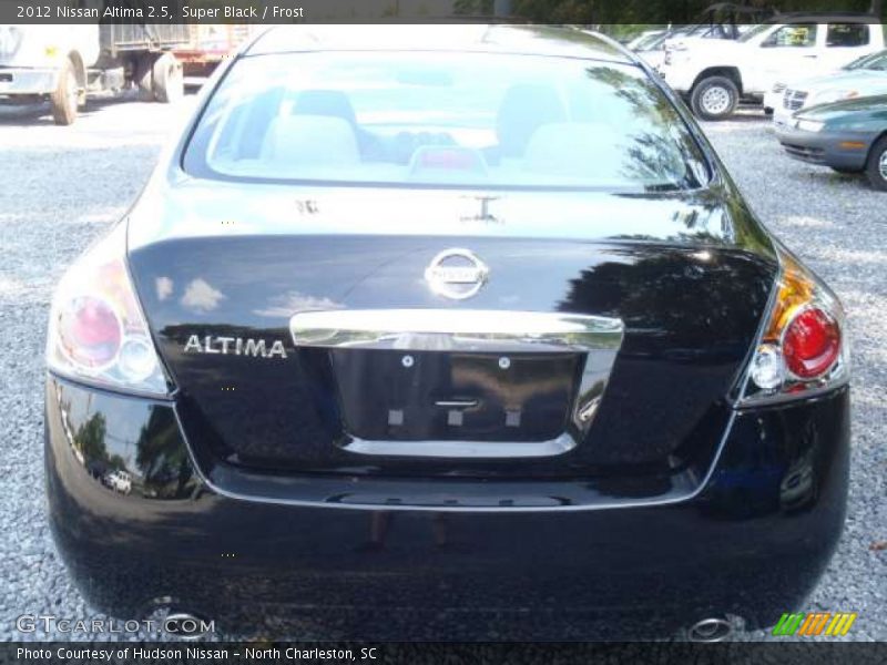 Super Black / Frost 2012 Nissan Altima 2.5