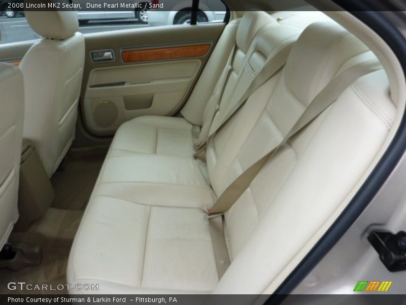 Dune Pearl Metallic / Sand 2008 Lincoln MKZ Sedan