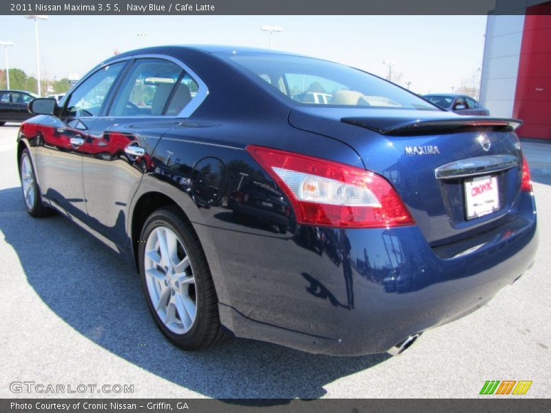 Navy Blue / Cafe Latte 2011 Nissan Maxima 3.5 S