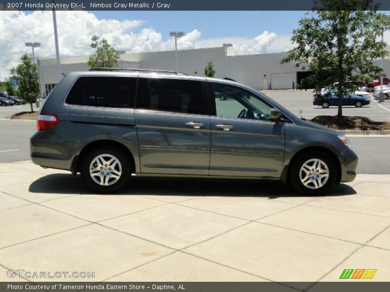 Nimbus Gray Metallic / Gray 2007 Honda Odyssey EX-L