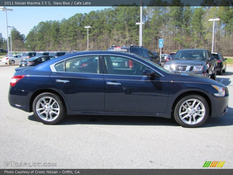 Navy Blue / Cafe Latte 2011 Nissan Maxima 3.5 S