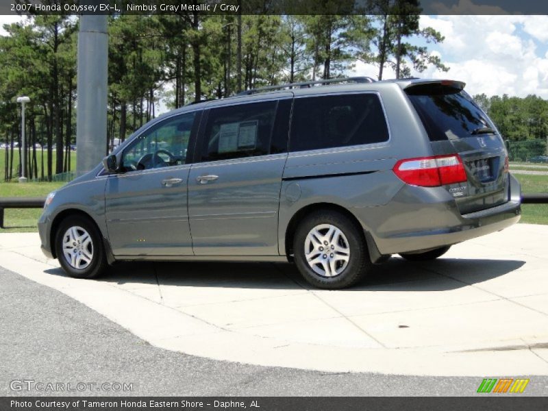 Nimbus Gray Metallic / Gray 2007 Honda Odyssey EX-L