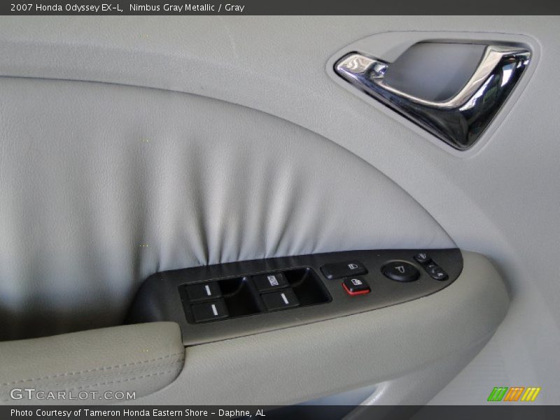 Nimbus Gray Metallic / Gray 2007 Honda Odyssey EX-L