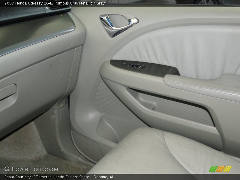 Nimbus Gray Metallic / Gray 2007 Honda Odyssey EX-L