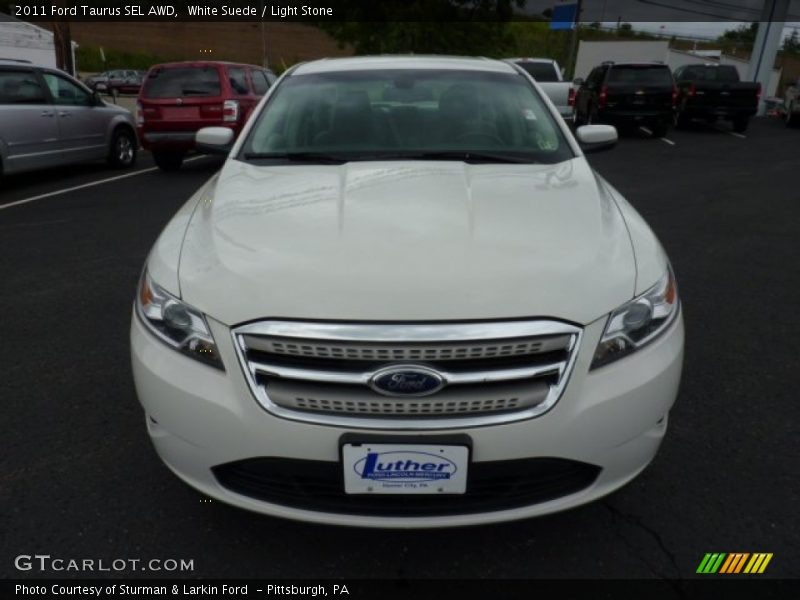 White Suede / Light Stone 2011 Ford Taurus SEL AWD