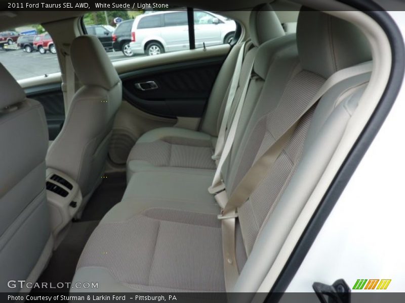 White Suede / Light Stone 2011 Ford Taurus SEL AWD