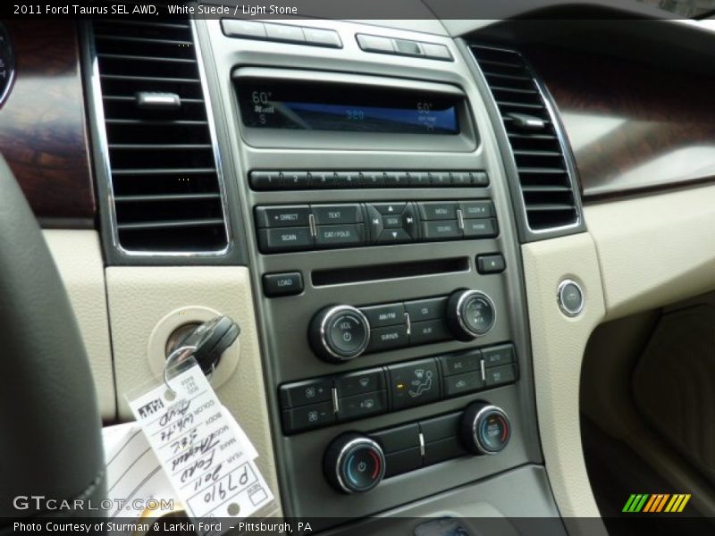 White Suede / Light Stone 2011 Ford Taurus SEL AWD