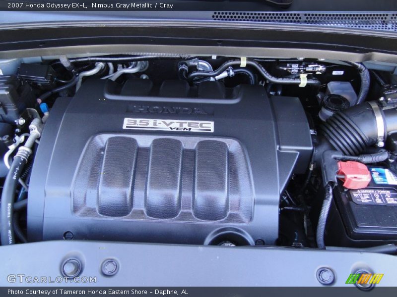 Nimbus Gray Metallic / Gray 2007 Honda Odyssey EX-L