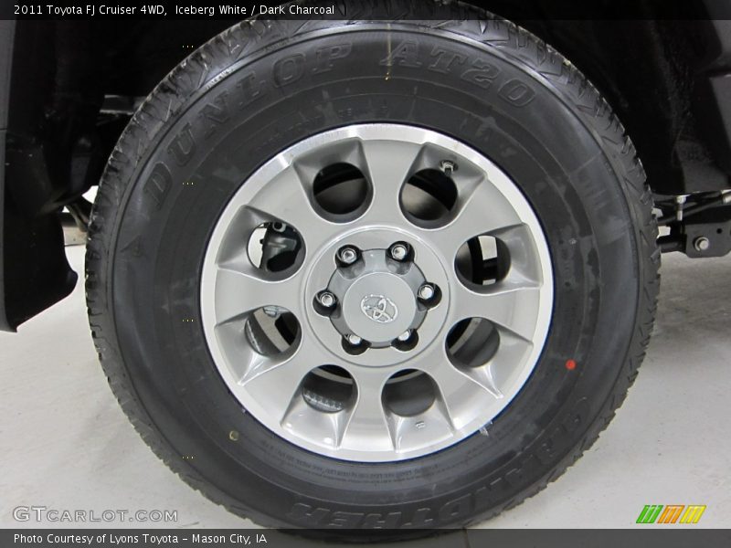 Iceberg White / Dark Charcoal 2011 Toyota FJ Cruiser 4WD