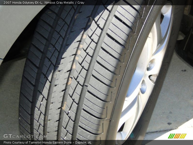 Nimbus Gray Metallic / Gray 2007 Honda Odyssey EX-L
