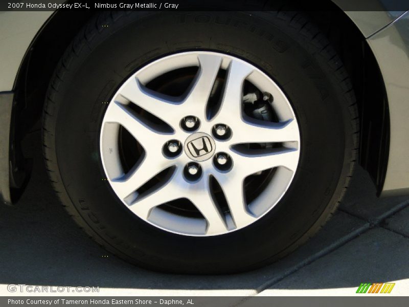 Nimbus Gray Metallic / Gray 2007 Honda Odyssey EX-L